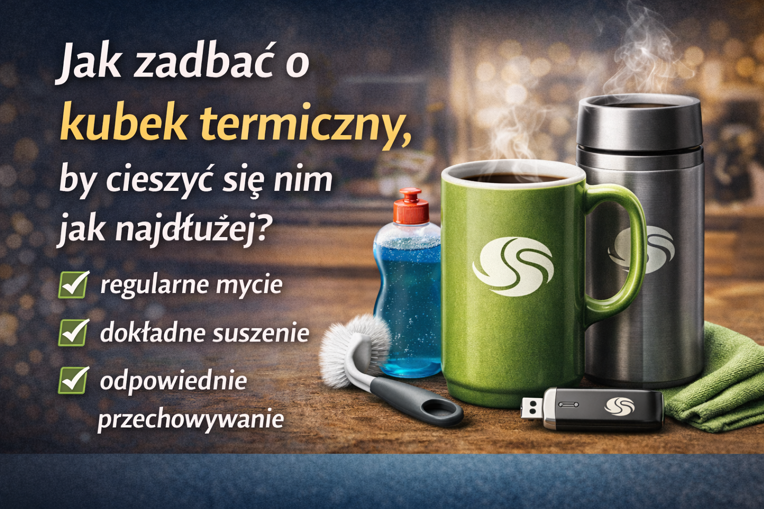 Jak zadbać o kubek termiczny, by cieszyć się nim jak najdłużej?